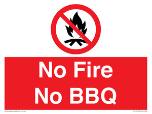 No Fire No BBQ